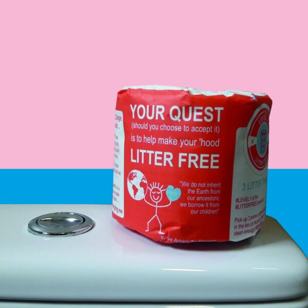 Quest: Litter Free (Plastic Free Toilet Paper)