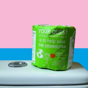 Quest: Save the Orangutan (Plastic Free Toilet Paper)